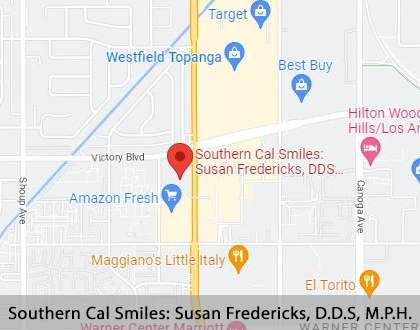 Map image for Wisdom Teeth Extraction in Woodland Hills, CA